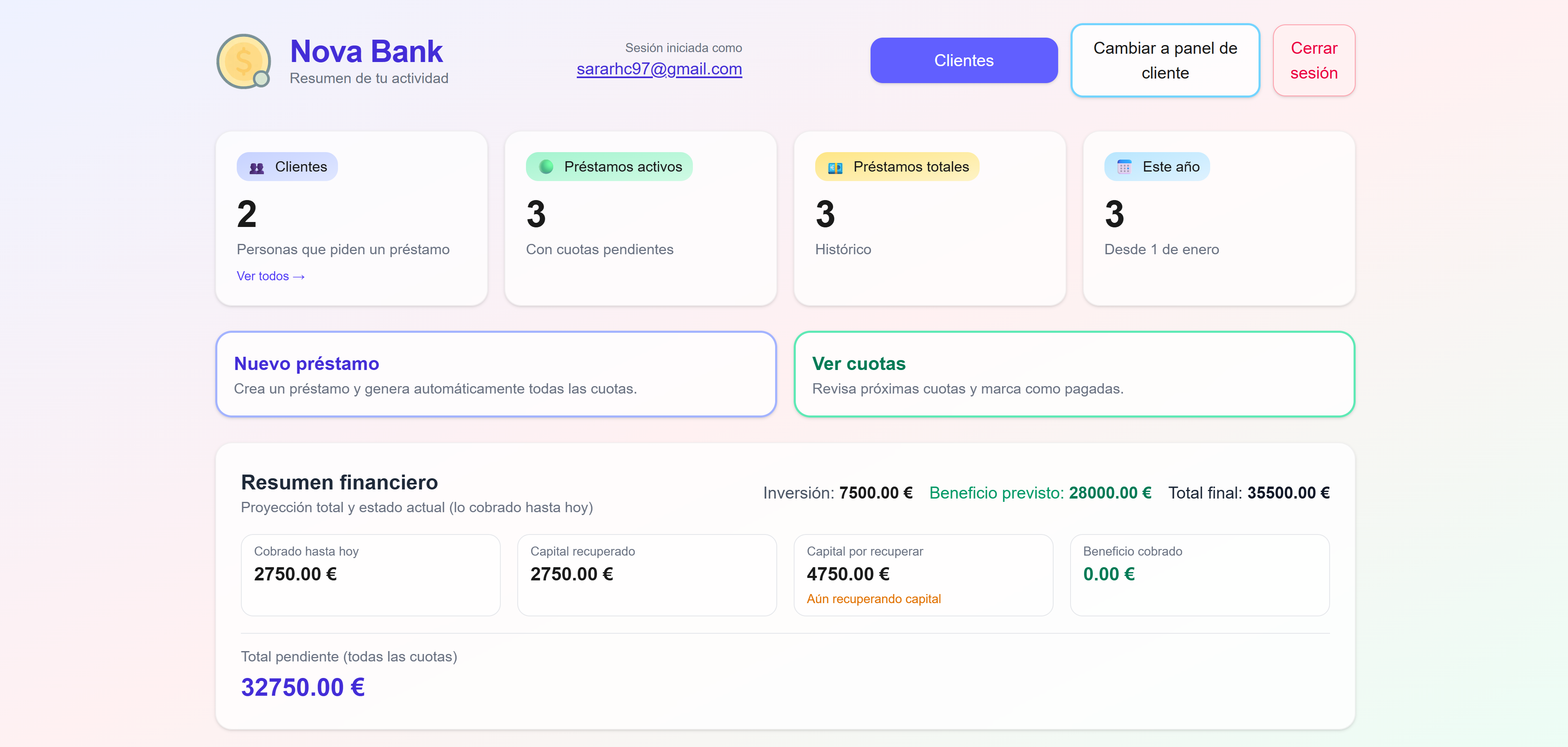 Gestor de Préstamos Inteligente